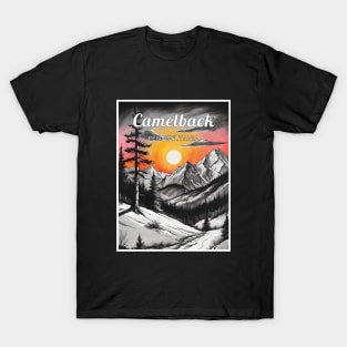 Camelback ski Pennsylvania usa T-Shirt